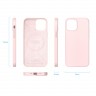 Чехол Elago MagSafe Soft Silicone для iPhone 12 Pro Max, розовый