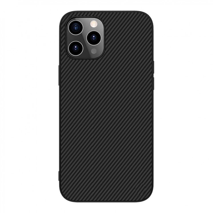 Чехол Nillkin Synthetic fiber для iPhone 12 Pro Max, черный