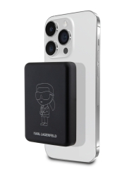 Karl Lagerfeld аккумулятор внешний MagSafe NFT Iconic Karl Outlines 5000 mAh Black