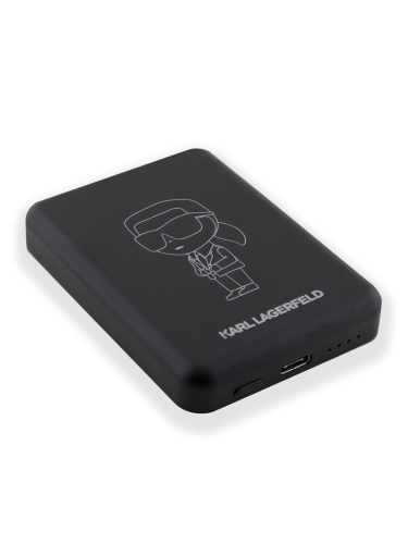 Karl Lagerfeld аккумулятор внешний MagSafe NFT Iconic Karl Outlines 5000 mAh Black