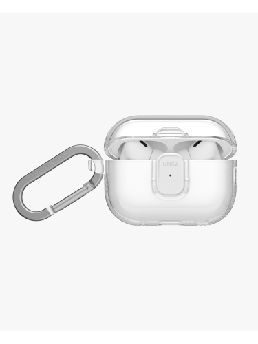 Uniq для Airpods Pro 3 чехол Glase PRO TPU Lock case Glossy Clear
