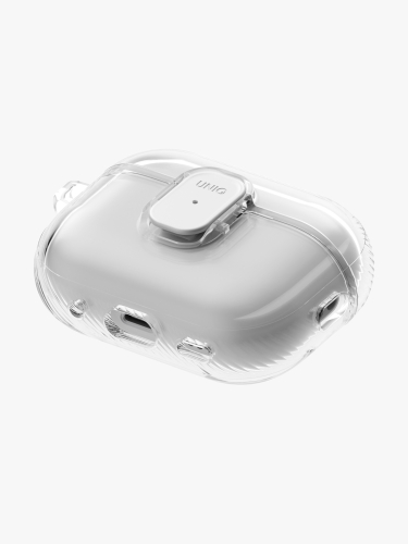 Uniq для Airpods Pro 3 чехол Glase PRO TPU Lock case Glossy Clear