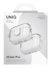 Uniq для Airpods Pro 3 чехол Glase PRO TPU Lock case Glossy Clear