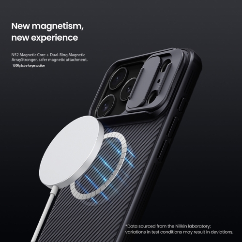Nillkin для iPhone 17 Pro Max чехол CamShield Pro Magnetic Black