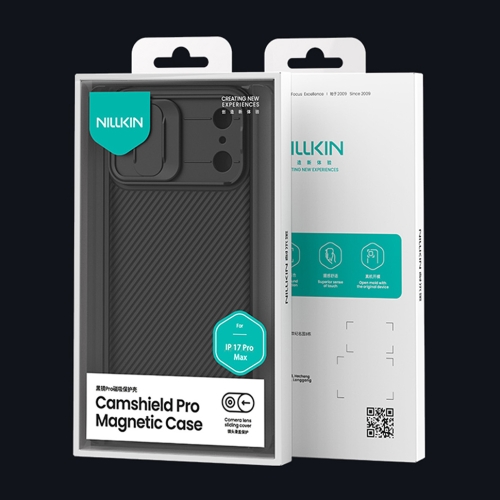 Nillkin для iPhone 17 Pro Max чехол CamShield Pro Magnetic Black