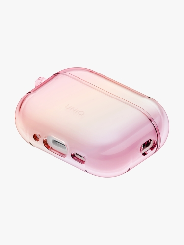 (Уценка) Uniq для Airpods Pro 3 чехол Iridescia (holographic) Pink Prism