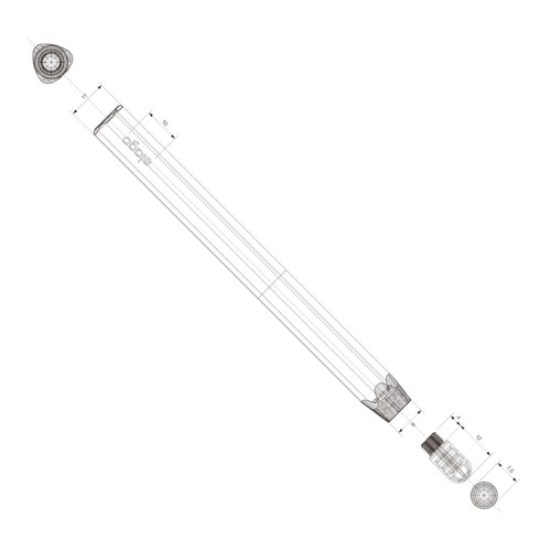 Стилус Elago Grip, серебристый