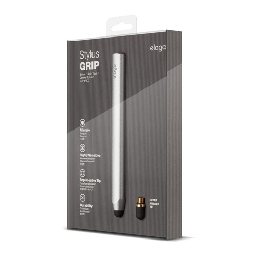 Стилус Elago Grip, серебристый