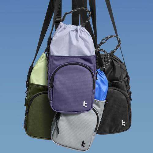 Tomtoc Gaming для Nintendo Switch 2 сумка GameOn-G50 JoyCarry Sling Bag Gray