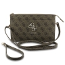 Guess для смартфонов сумка Phone Clutch Bag PU 4G Big metal logo with Strap Brown