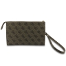 Guess для смартфонов сумка Phone Clutch Bag PU 4G Big metal logo with Strap Brown