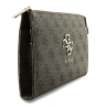 Guess для смартфонов сумка Phone Clutch Bag PU 4G Big metal logo with Strap Brown