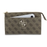 Guess для смартфонов сумка Phone Clutch Bag PU 4G Big metal logo with Strap Brown
