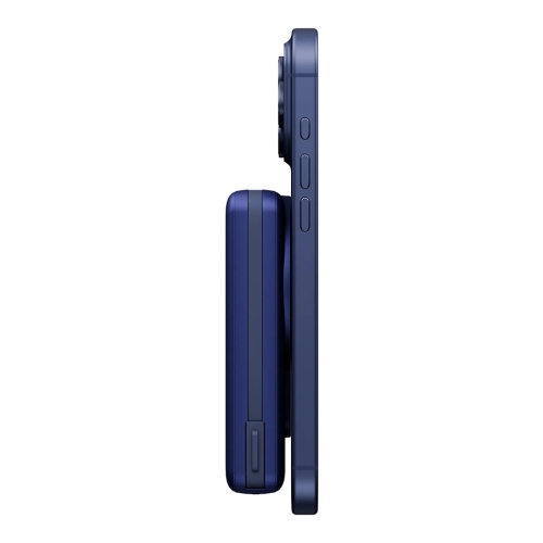 Energea АКБ MagPac PRO Plus (CCC), 10000W Magsafe QI2 15W USB-C 20W with cable and Stand Blue