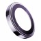 BLUEO Camera Lens PVD stainless steel для камеры iPhone 14 Pro | 14 Pro Max, Purple (3 шт +installer)