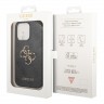 Чехол Guess 4G Big metal logo Hard для iPhone 14 Pro, серый