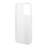Чехол AMG Double layer Carbon pattern для iPhone 14 Pro, белый