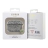 Чехол Guess Diamond Rhinestone with Triangle charm для Airpods Pro, зеленый
