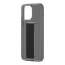Uniq для iPhone 15 Pro чехол Heldro Mount with Stand Smoke