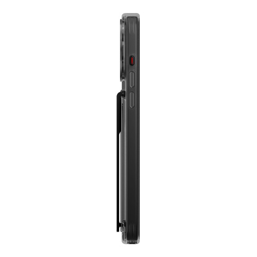 Uniq для iPhone 15 Pro чехол Heldro Mount with Stand Smoke