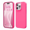 Elago для iPhone 15 Pro Max чехол Soft silicone (Liquid) Ice Red