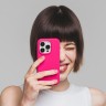 Elago для iPhone 15 Pro Max чехол Soft silicone (Liquid) Ice Red