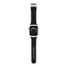 Karl Lagerfeld для Apple Watch 42-41-40 mm ремешок 3D Rubber NFT Karl & Choupette heads Black