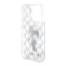 Lagerfeld для iPhone 15 Pro чехол PC/TPU Monogram NFT Karl Ikonik Hard Transparent