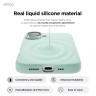 Elago для iPhone 16 чехол Soft silicone (Liquid) Mint