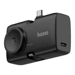 Energea АКБ Bazic GoPower Koda, 5000 3in1 USB-C +Lighning PD20W +AW Charger, Stand and LED, Truffle