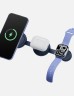 Energea Беспроводное СЗУ Bazic GoMag Trio 2, 3-in-1 Foldable Wireless MagSafe 15W Blueberry