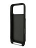 Karl Lagerfeld для iPhone 17 Pro чехол Crossbody cardslot PU Monogram Plate logo Hard Black