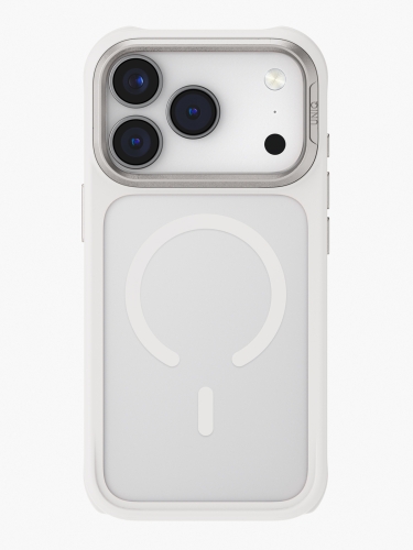 Uniq для iPhone 17 Pro чехол Veren Chalk Frost (MagSafe)