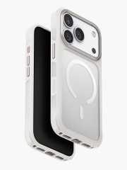 Uniq для iPhone 17 Pro чехол Veren Chalk Frost (MagSafe)