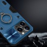Противоударный чехол Nillkin CamShield Armor для iPhone 13 Pro, синий