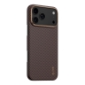 BlueO чехол для iPhone 17 Pro, 600D Air Aramid fiber (Kevlar) Gold (MagSafe)