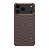BlueO чехол для iPhone 17 Pro, 600D Air Aramid fiber (Kevlar) Gold (MagSafe)