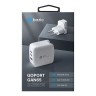 Сетевое зарядное устройство EnergEA Bazic GoPort Gan 65W, 2USB-C PD + USB-A PPS/QC3.0