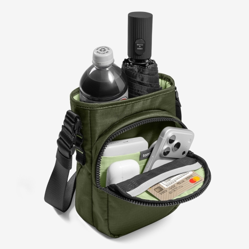 Tomtoc Gaming для Nintendo Switch 2 сумка GameOn-G50 JoyCarry Sling Bag Green