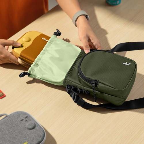 Tomtoc Gaming для Nintendo Switch 2 сумка GameOn-G50 JoyCarry Sling Bag Green