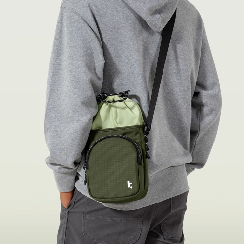 Tomtoc Gaming для Nintendo Switch 2 сумка GameOn-G50 JoyCarry Sling Bag Green