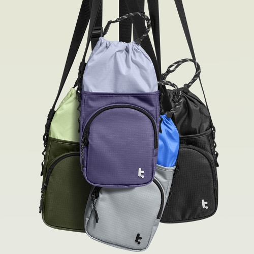 Tomtoc Gaming для Nintendo Switch 2 сумка GameOn-G50 JoyCarry Sling Bag Green