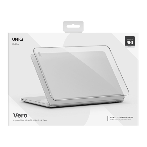Uniq для Macbook Neo 13 (2026) VERO (Crystal Clear)