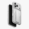 Uniq для iPhone 18 Pro Max/17 Pro Max чехол Heldro Air with FlexGrip Lucent Clear (MagSafe)