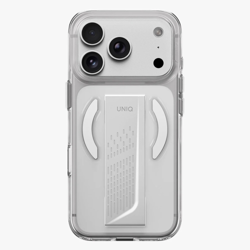 Uniq для iPhone 18 Pro Max/17 Pro Max чехол Heldro Air with FlexGrip Lucent Clear (MagSafe)