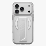 Uniq для iPhone 18 Pro Max/17 Pro Max чехол Heldro Air with FlexGrip Lucent Clear (MagSafe)