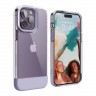 Чехол Elago GLIDE для iPhone 14 Pro, прозрачный/фиолетовый