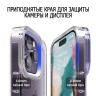 Чехол Elago GLIDE для iPhone 14 Pro, прозрачный/фиолетовый