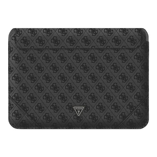 Чехол Guess Sleeve 4G with Triangle metal logo для ноутбуков 13-14", черный