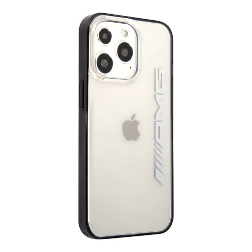 Чехол AMG Transparent Hard with Black matte frame для iPhone 14 Pro